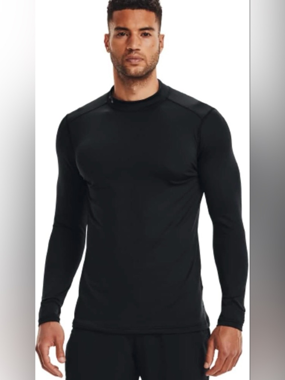 Under Armour Black Long Sleeve Base Layer Shirt